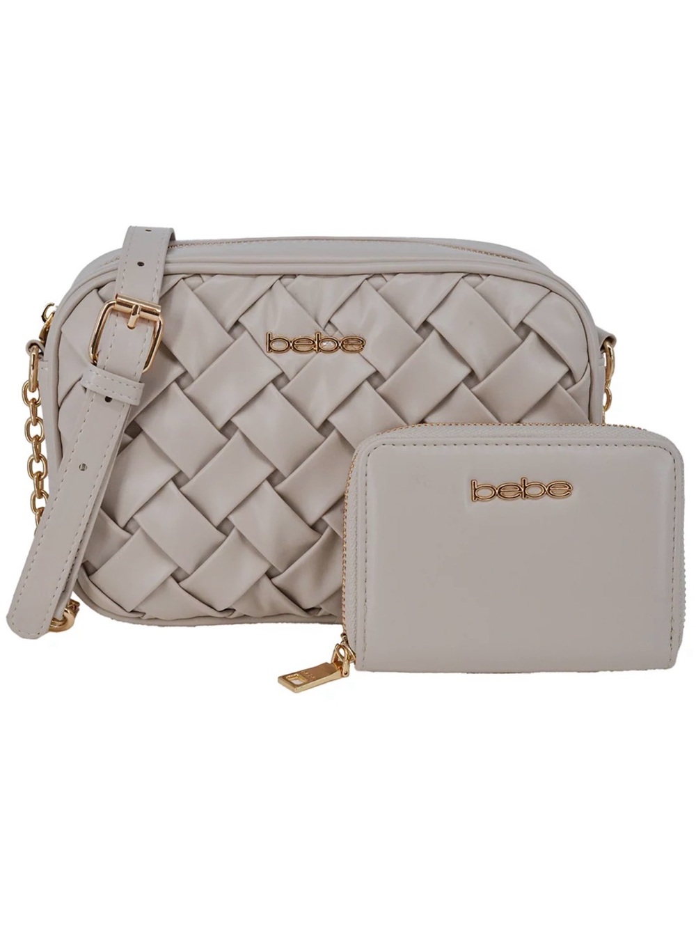 455. NWT BEBE LUCA CAMERA HANDBAG WITH WALLET